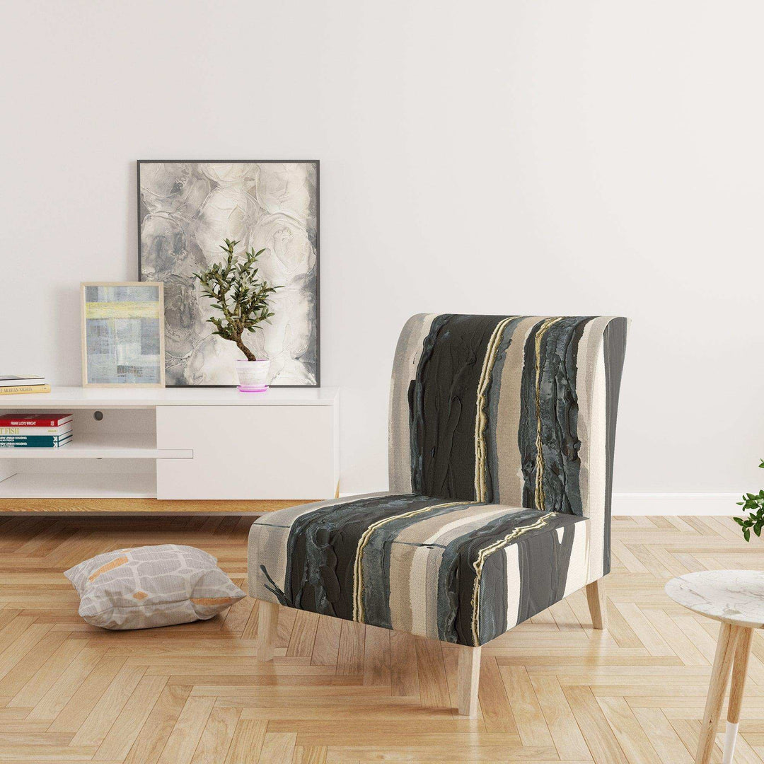 Forest Silhouette II Modern Farmhouse Accent Chair