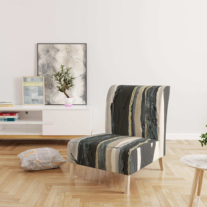 Forest Silhouette II Modern Farmhouse Accent Chair