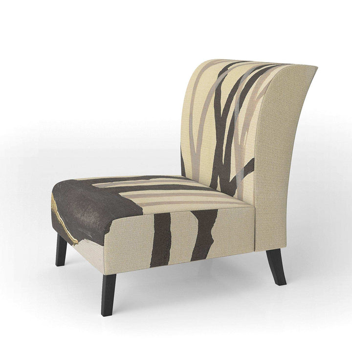 Forest Silhouette IV Modern Farmhouse Accent Chair