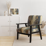 Fire and Ice Minerals IV Farmhouse Accent Chair