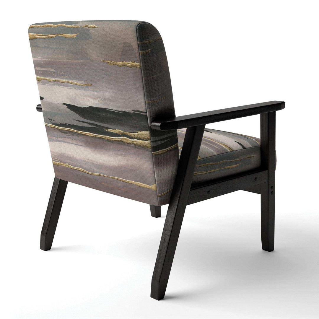 Glamorous Morning Fog II Modern Glam Accent Chair