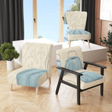 Glam cosmetics Blue Bag Fashion Accent Chair