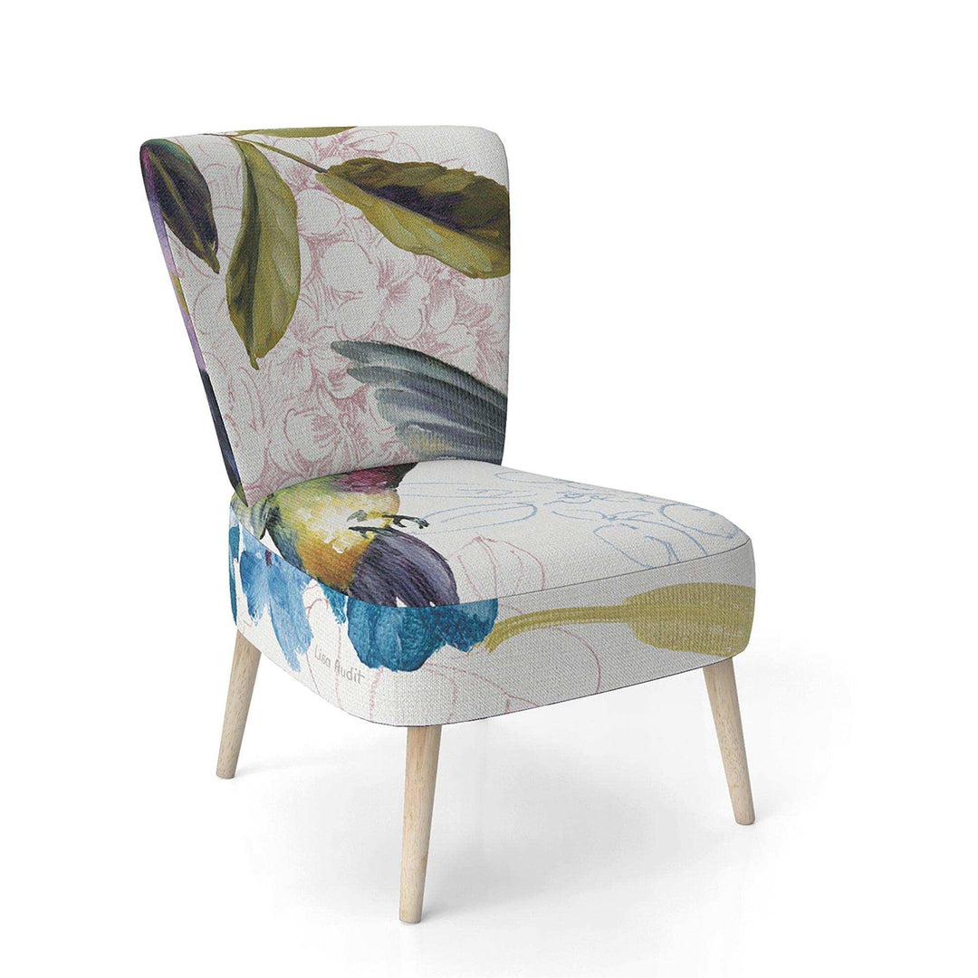 Spring Nectar Square II Traditional Accent Chair