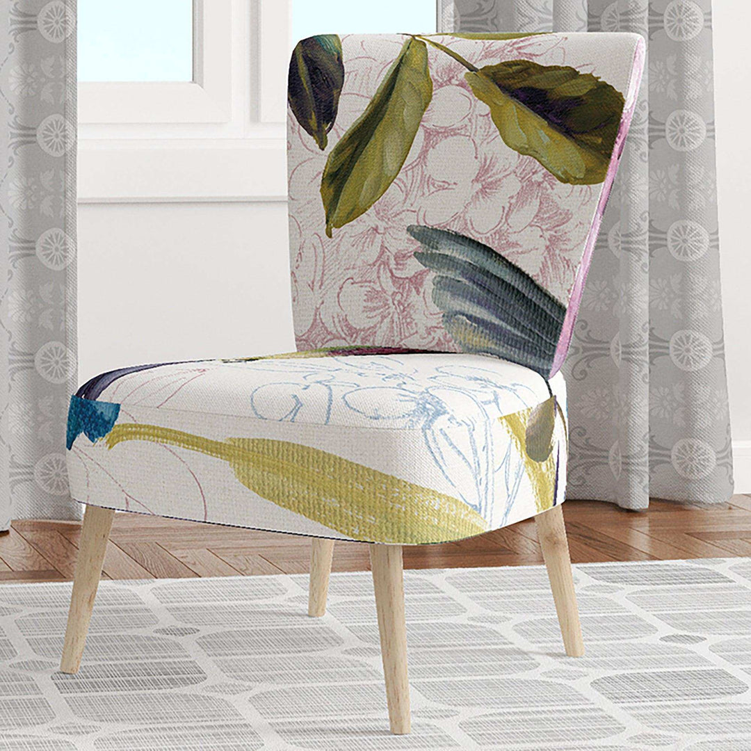 Spring Nectar Square II Traditional Accent Chair