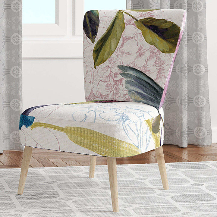 Spring Nectar Square II Traditional Accent Chair