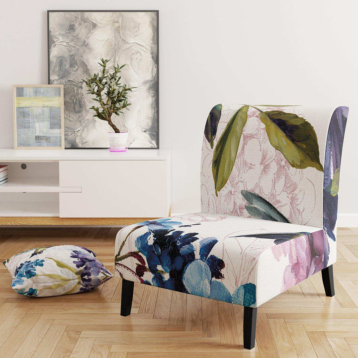 Spring Nectar Square II Traditional Accent Chair