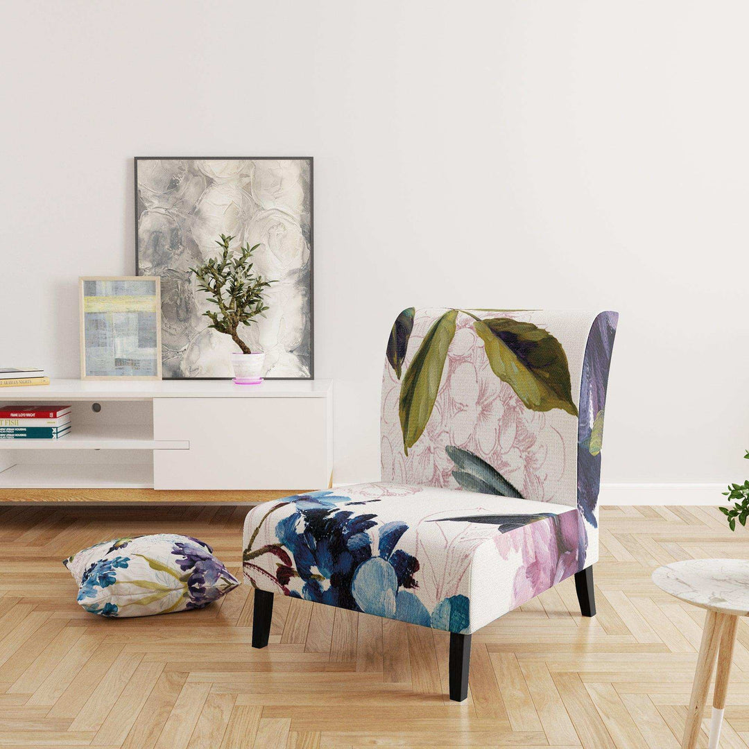 Spring Nectar Square II Traditional Accent Chair