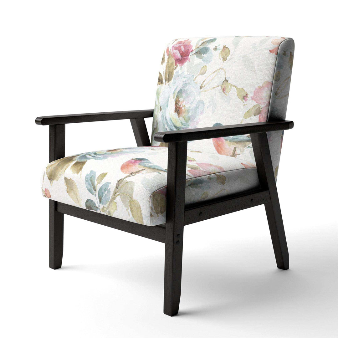 Beautiful Bird Romance I Traditional Accent Chair