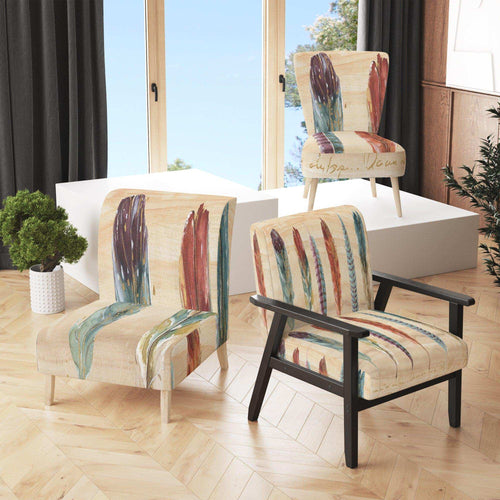 Feathers Cottage Family - Bohemian & Eclectic Accent Chair