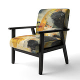 End of the Orange Rainbow II Modern Accent Chair