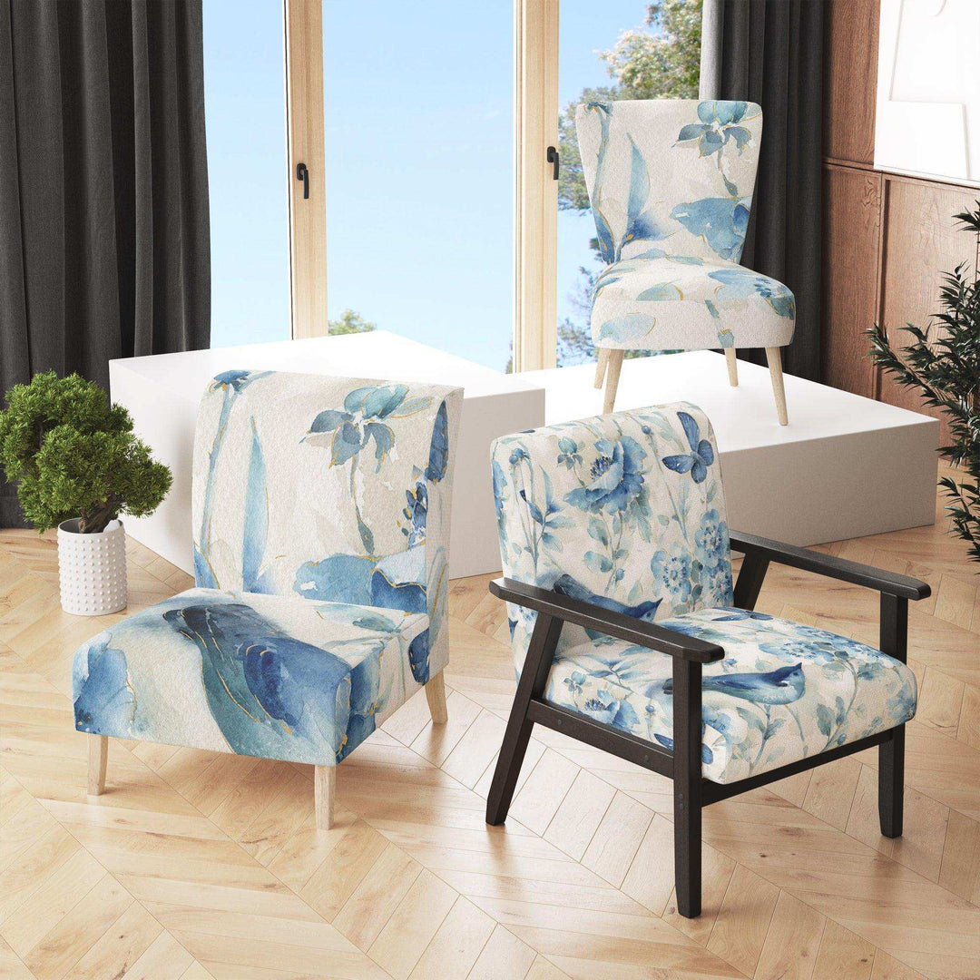 Indigold Bird Cottage Family II Farmhouse Accent Chair