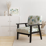 My Greenhouse Cottage Flowers IV Traditional Accent Chair