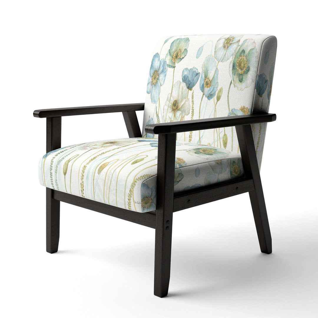 My Greenhouse Cottage Flowers IV Traditional Accent Chair