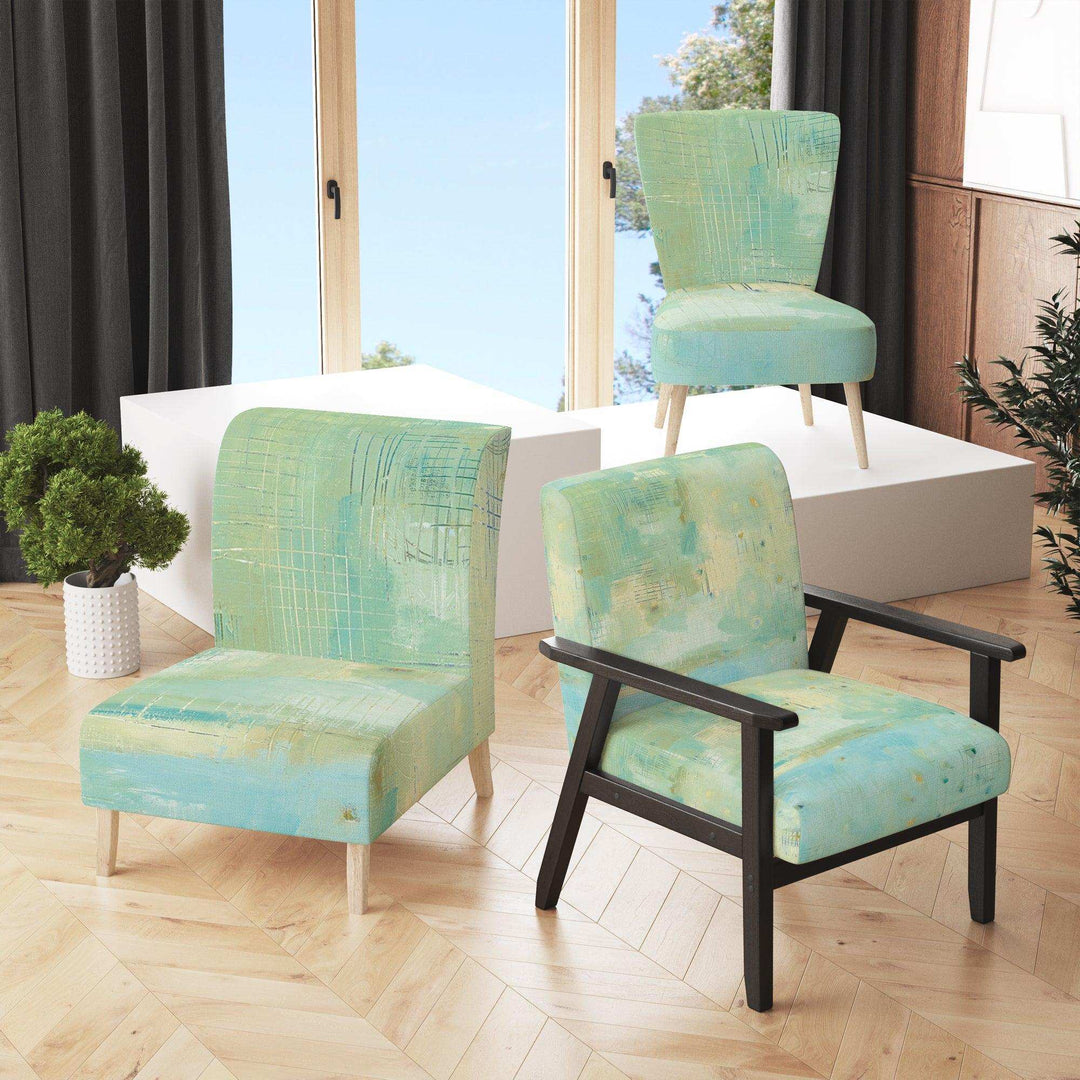 Dreaming of the Shore II Nautical & Coastal Accent Chair