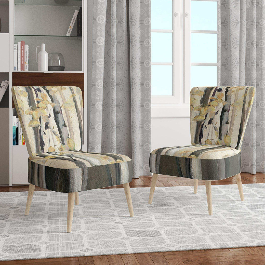 Golden Birch Forest IV Cabin &amp; Lodge Accent Chair