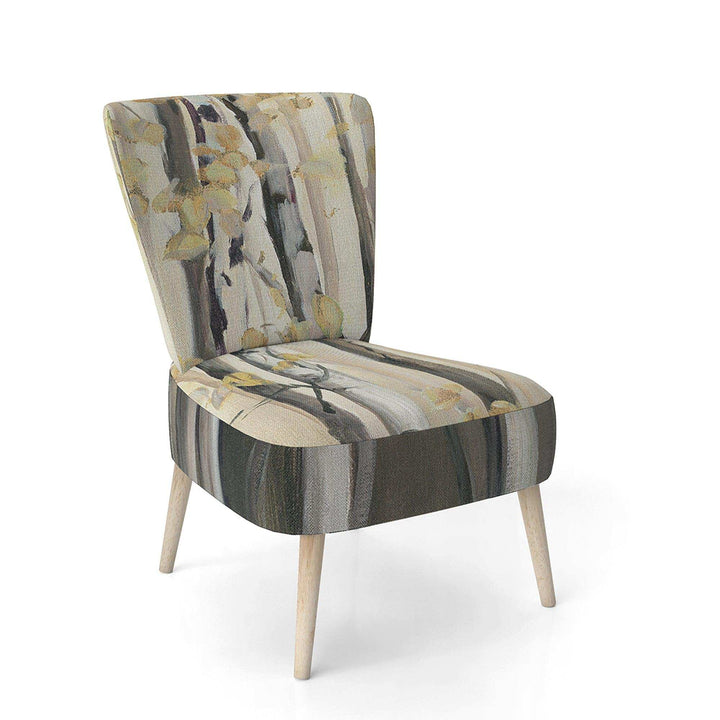 Golden Birch Forest IV Cabin &amp; Lodge Accent Chair