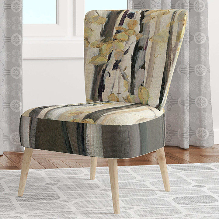Golden Birch Forest IV Cabin &amp; Lodge Accent Chair