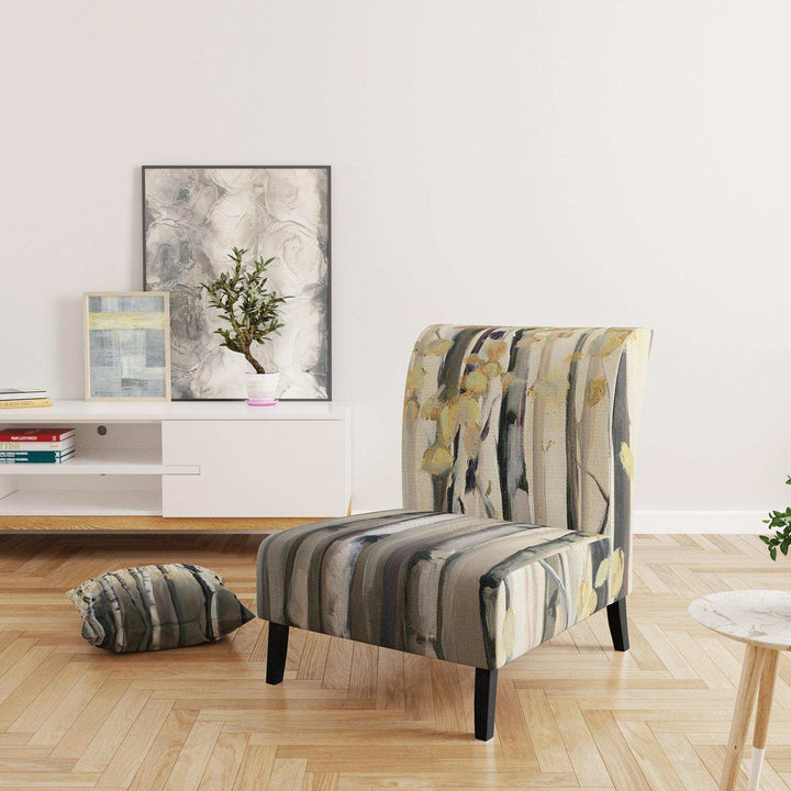 Golden Birch Forest IV Cabin &amp; Lodge Accent Chair