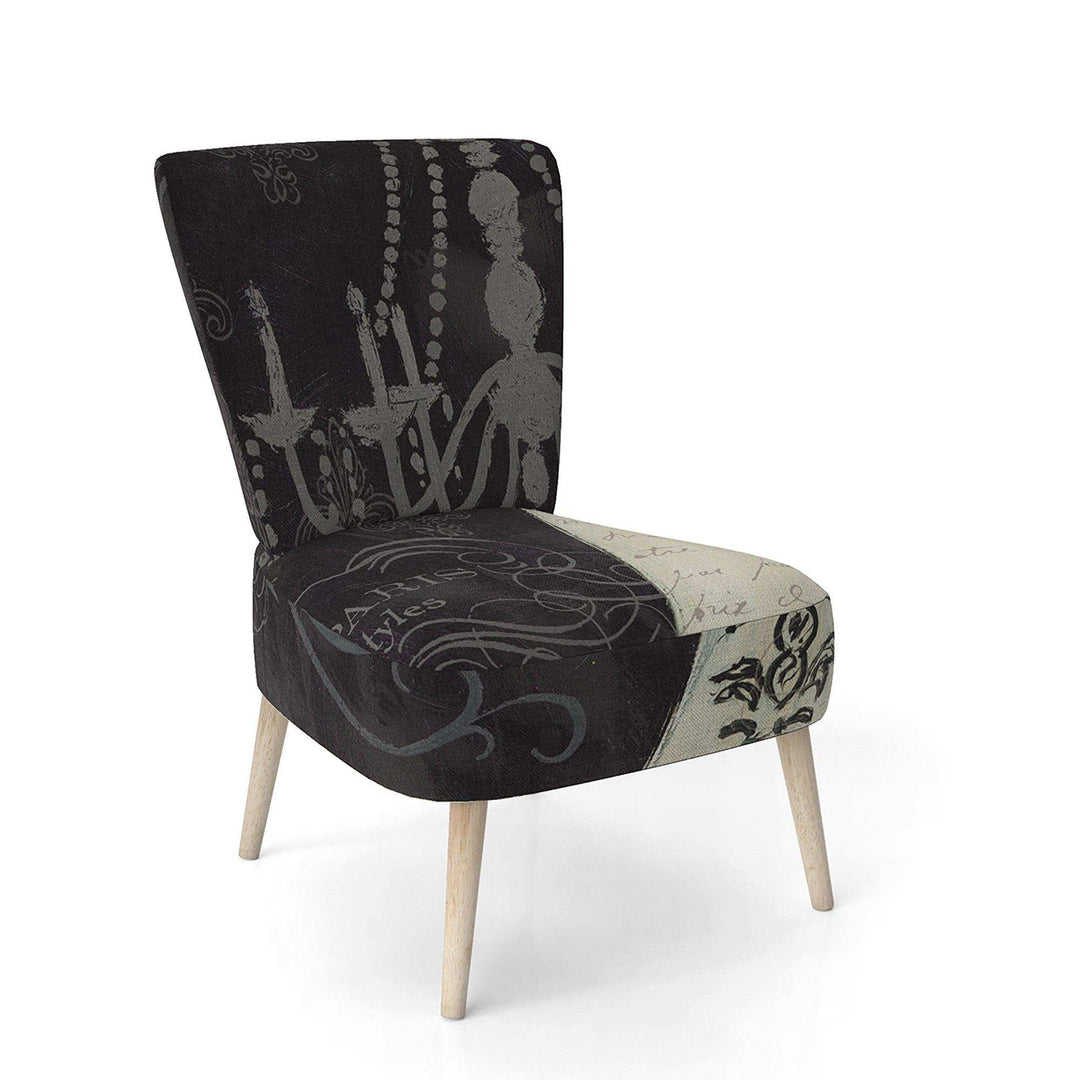 French Couture II Fashion Accent Chair