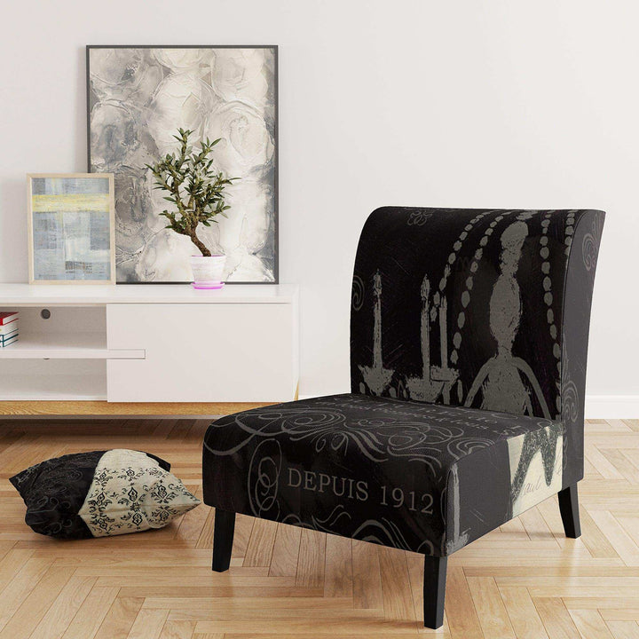French Couture II Fashion Accent Chair
