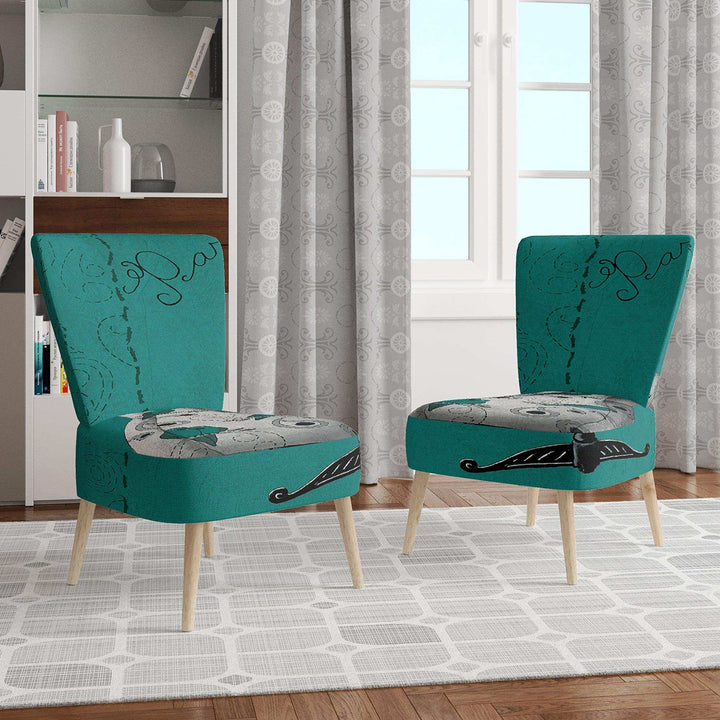 French Couture IV Fashion Accent Chair