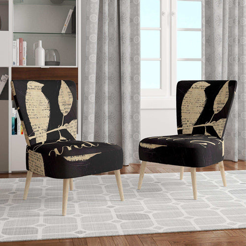 Love and Be Loved Cottage Collage - Traditional Accent Chair
