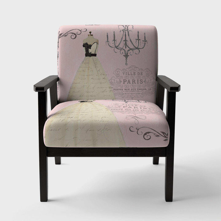 French chandeliers Couture II Fashion Accent Chair