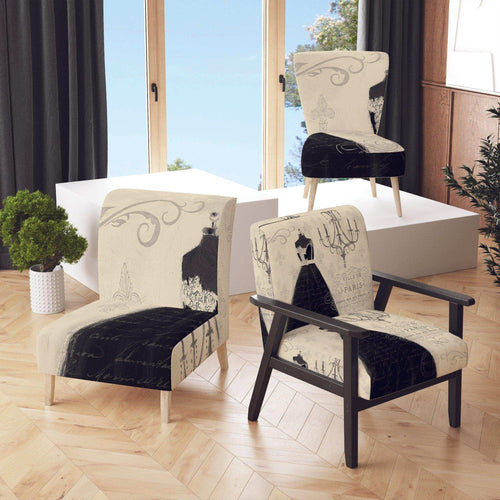 French chandeliers Couture IV - Traditional Accent Chair