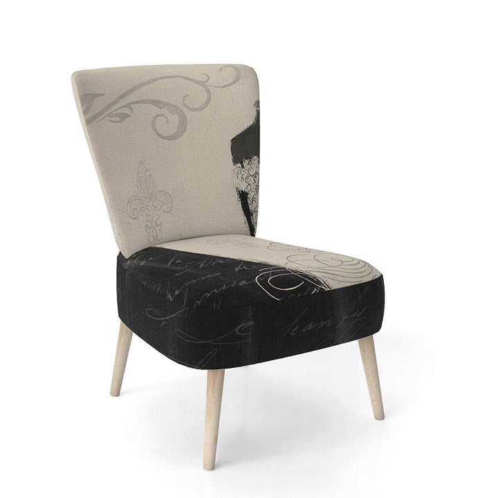 French chandeliers Couture IV Fashion Accent Chair