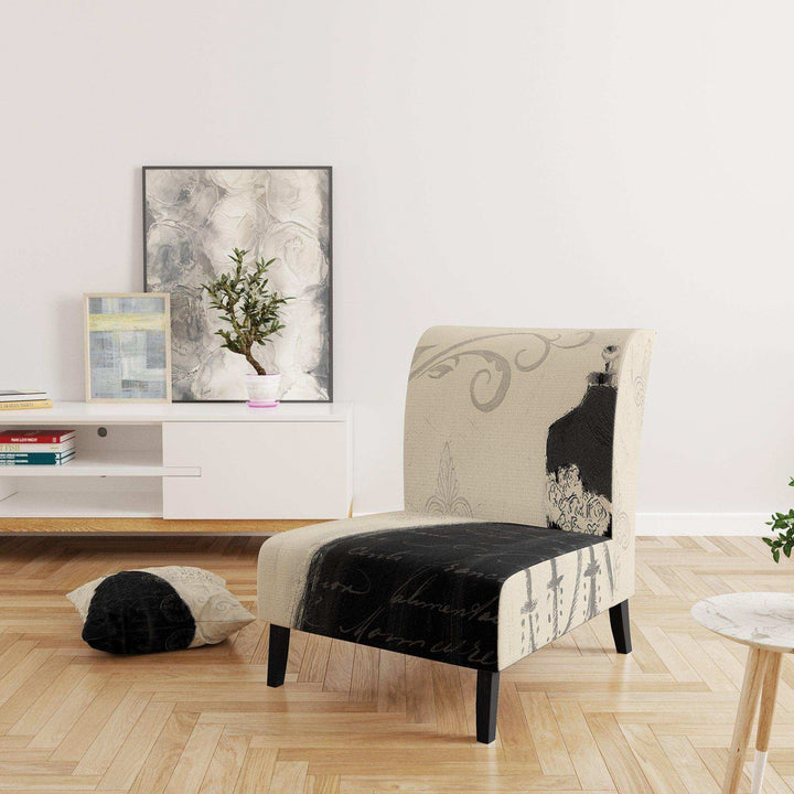 French chandeliers Couture IV Fashion Accent Chair