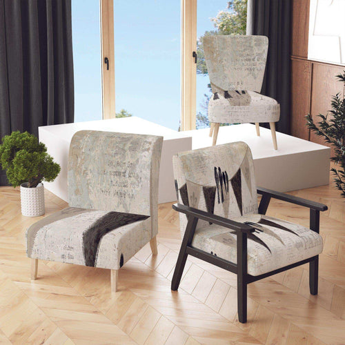 French Bird Flea Market - Vintage Accent Chair