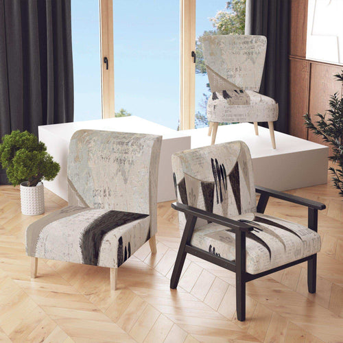 French Bird Flea Market III - Farmhouse Accent Chair