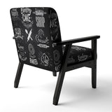 Bakery Characters Mid-Century Accent Chair