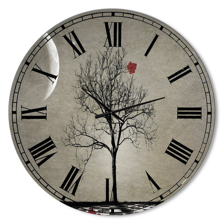 Inevitable - Farm Metal Wall Clock