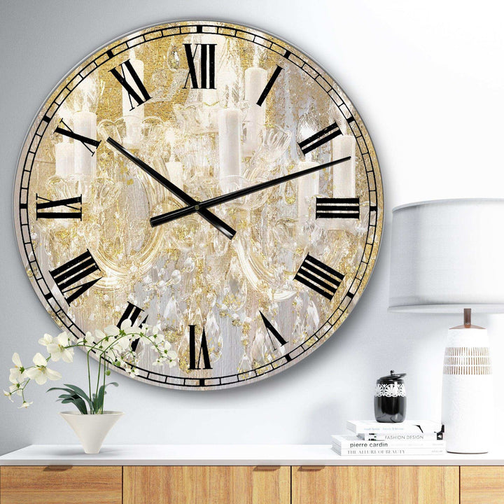 Treasured Cottage - Quote And Saying Metal Wall Clock
