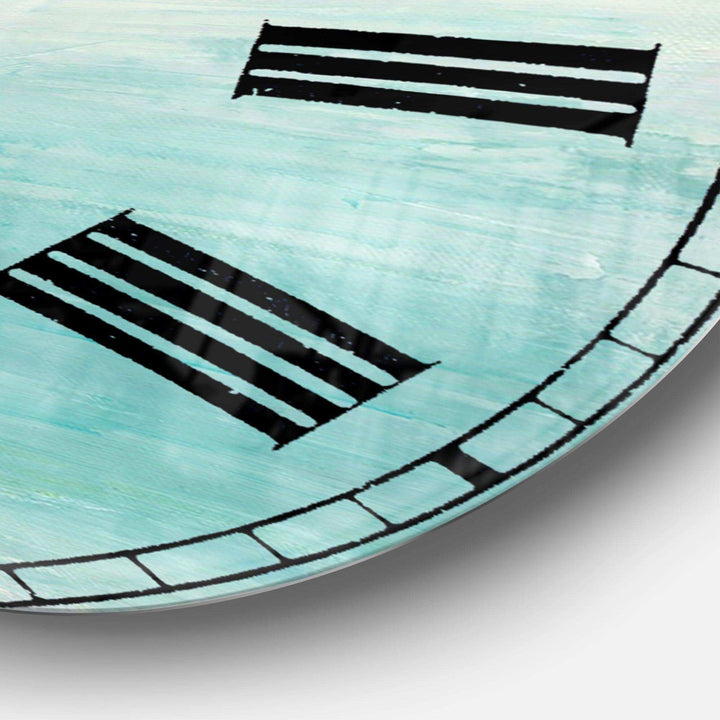 From the Shore - Beach Metal Wall Clock