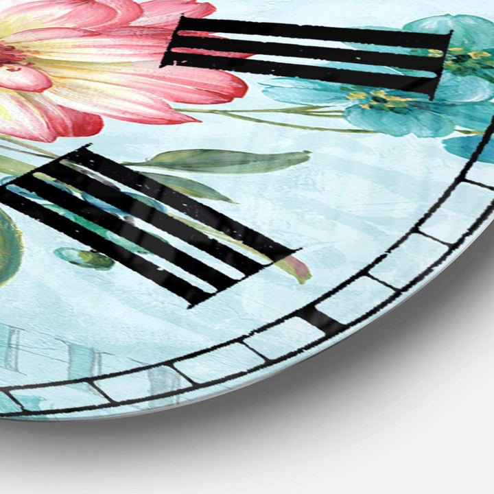 Peacock - Animals Metal Wall Clock
