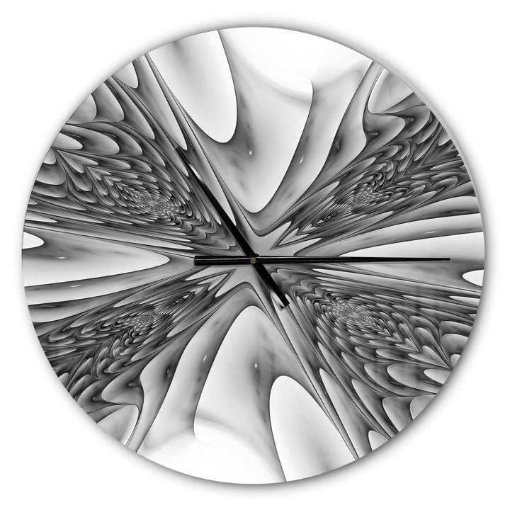 Fractal Magical Depth - Abstract Metal Wall Clock