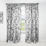Web Pattern' Modern & Contemporary Curtain Panel
