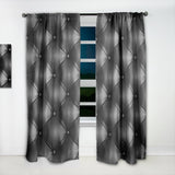 Luxury Classic Black Sofa Leather' Modern & Contemporary Curtain Panel