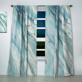 Silver Springs II Blue Green' Nautical & Coastal Curtain Panel