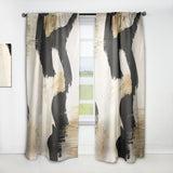 Glam Collage II' Modern & Contemporary Curtain Panel