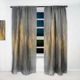 Black and Gold Glam Abstract' Modern & Contemporary Curtain Panel