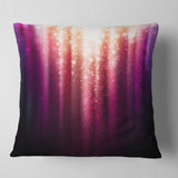 Purple with Magic Light - Abstract Throw Pillow