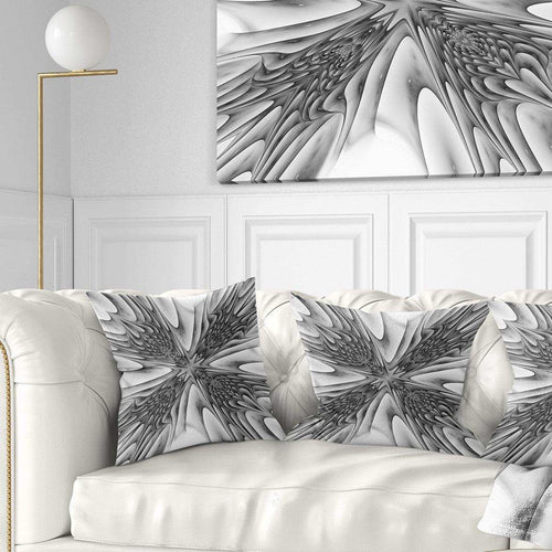 Fractal Magical Depth - Contemporary Throw Pillow