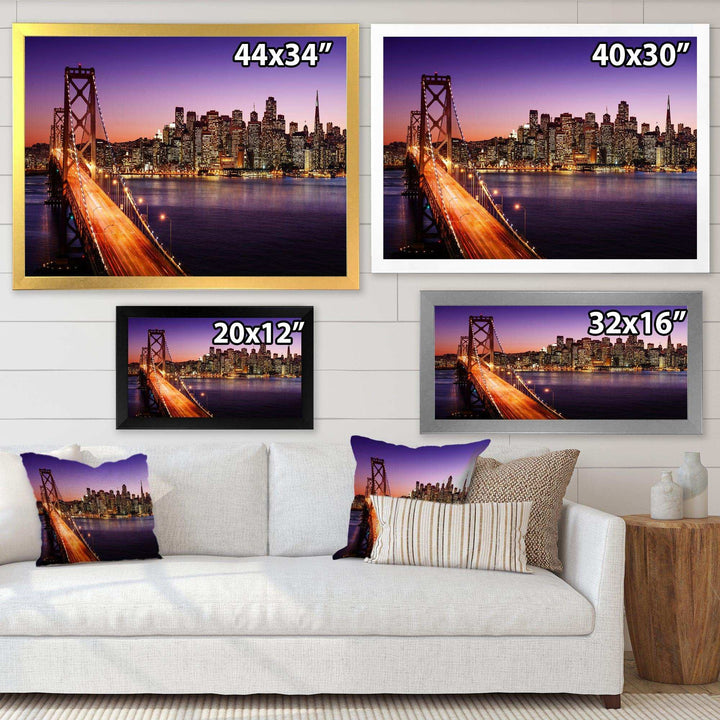 San Francisco skyline and Bay Bridge