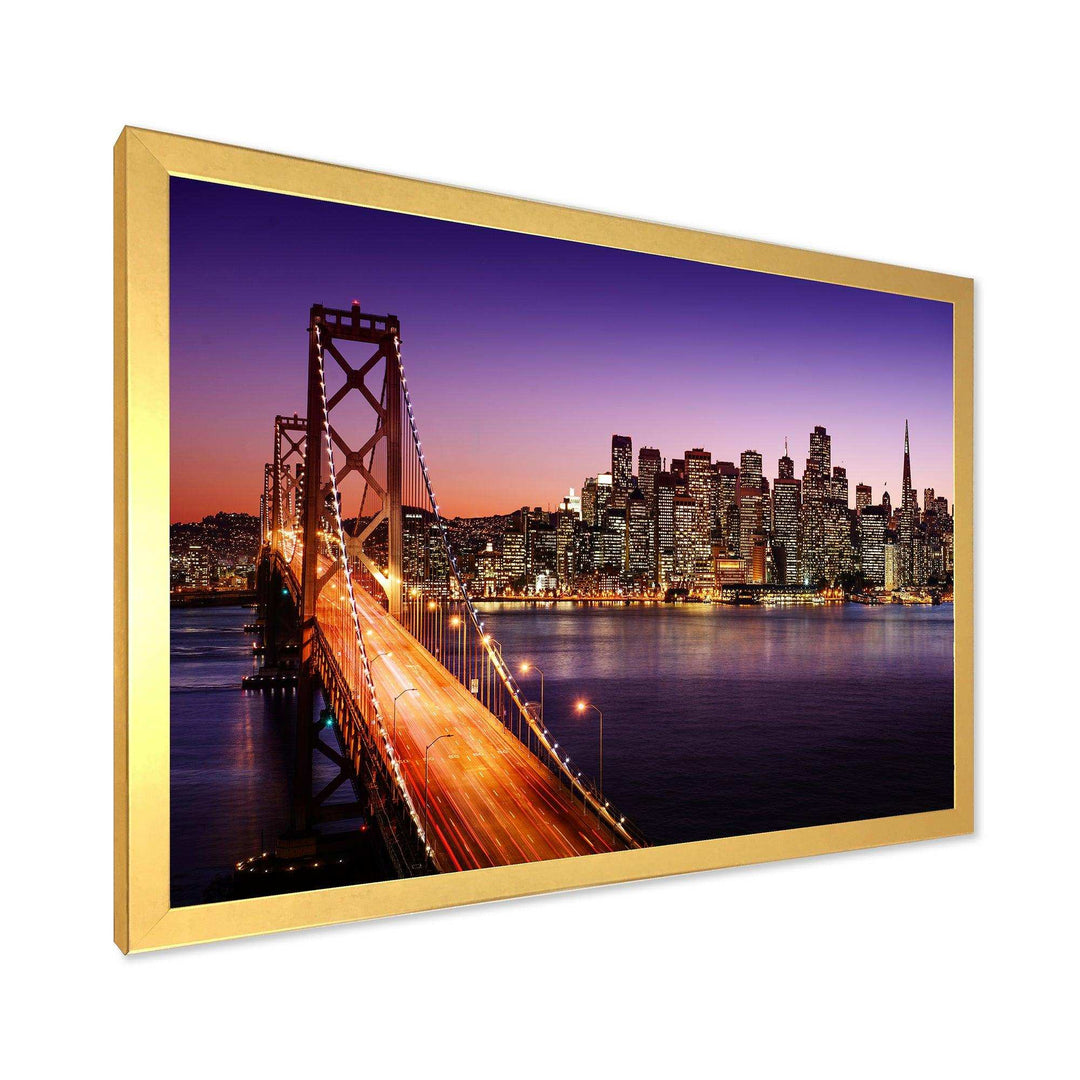 San Francisco skyline and Bay Bridge