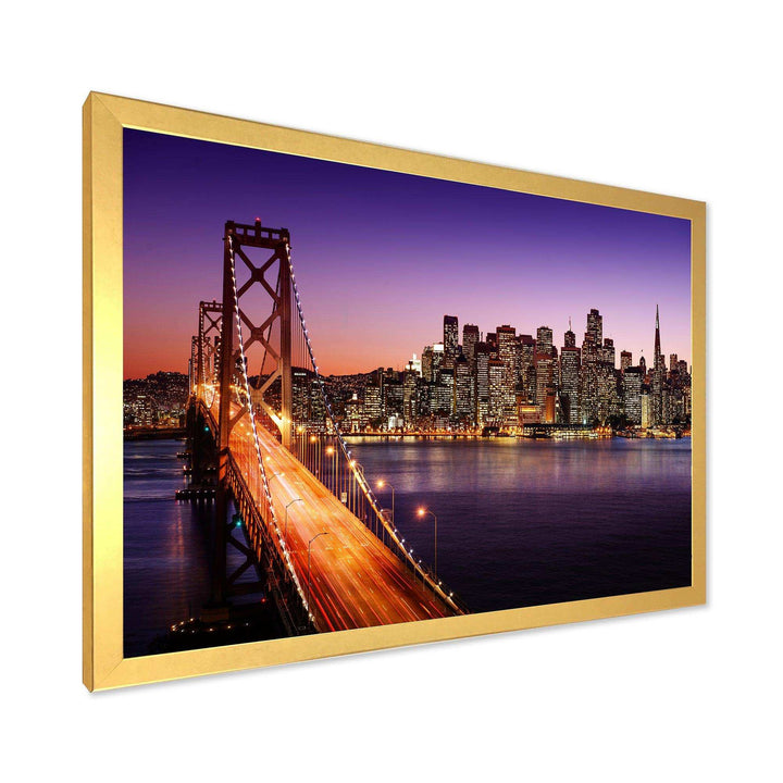 San Francisco skyline and Bay Bridge
