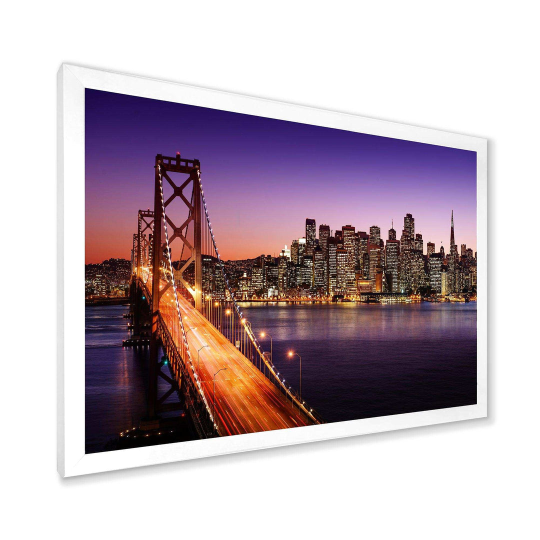 San Francisco skyline and Bay Bridge