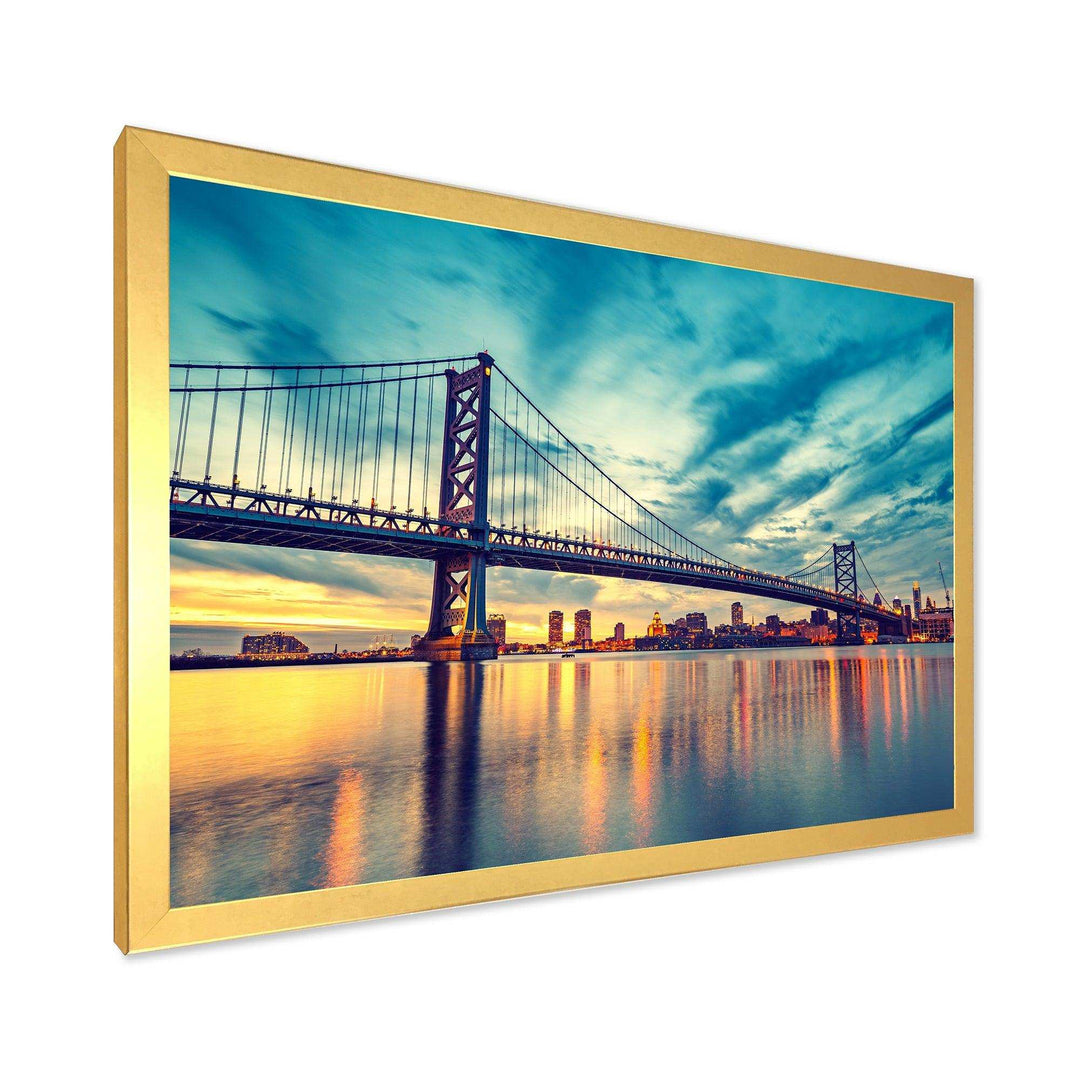 Ben Franklin Bridge in Philadelphia